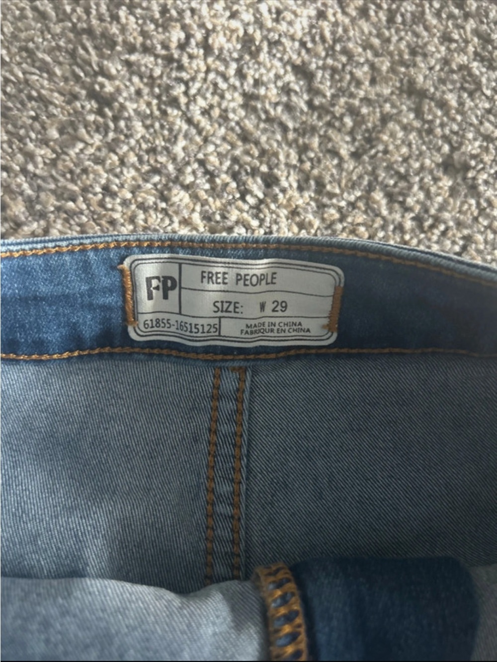 Free People High Waisted Flare Jeans - Picture 4 of 4